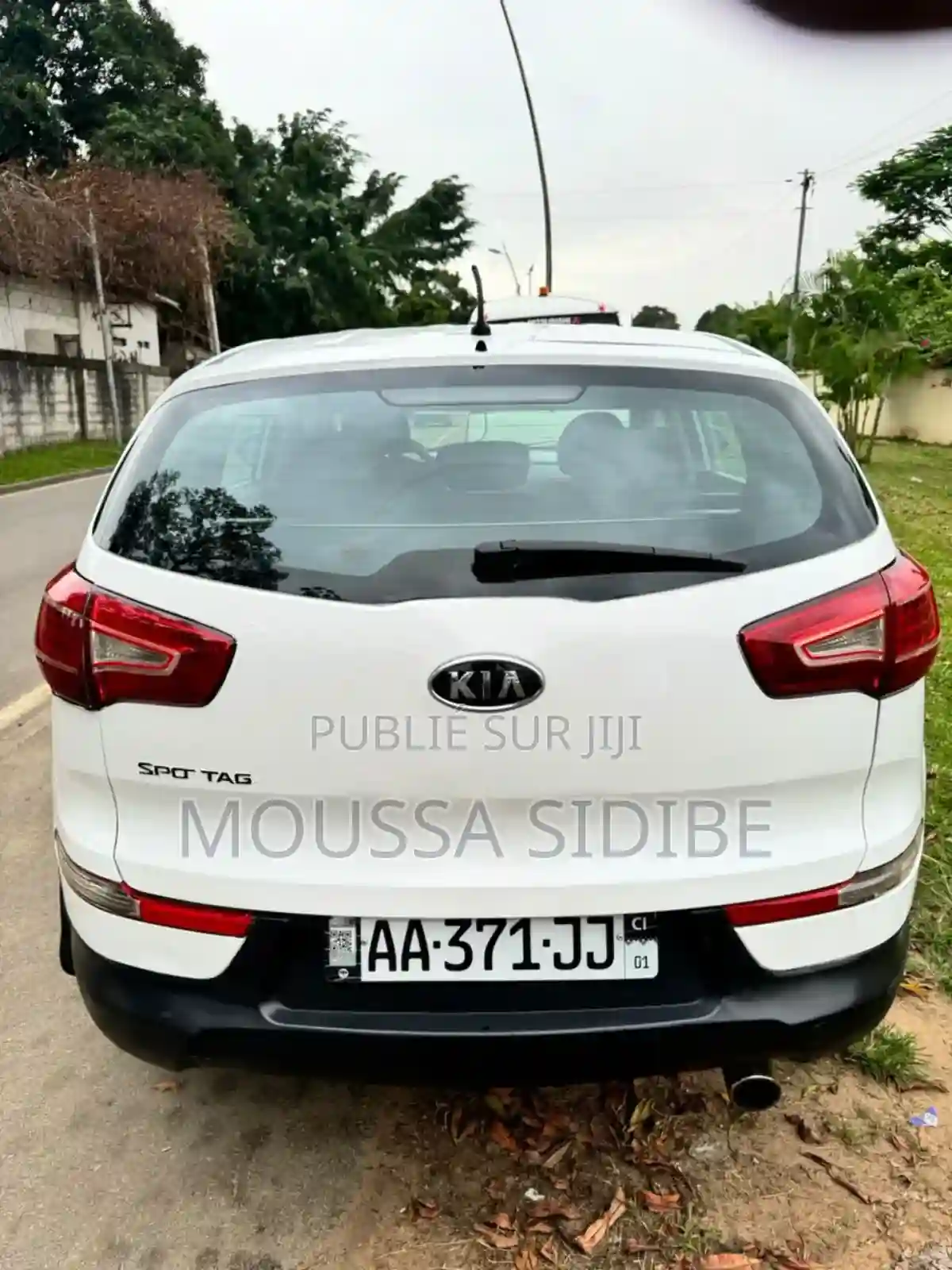 Kia Sportage EX 4dr SUV (24l 4cyl 6A) 2011 Blanc - Vue 6