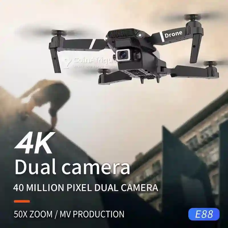 Drone 4k e88 Double Caméra - Vue 2