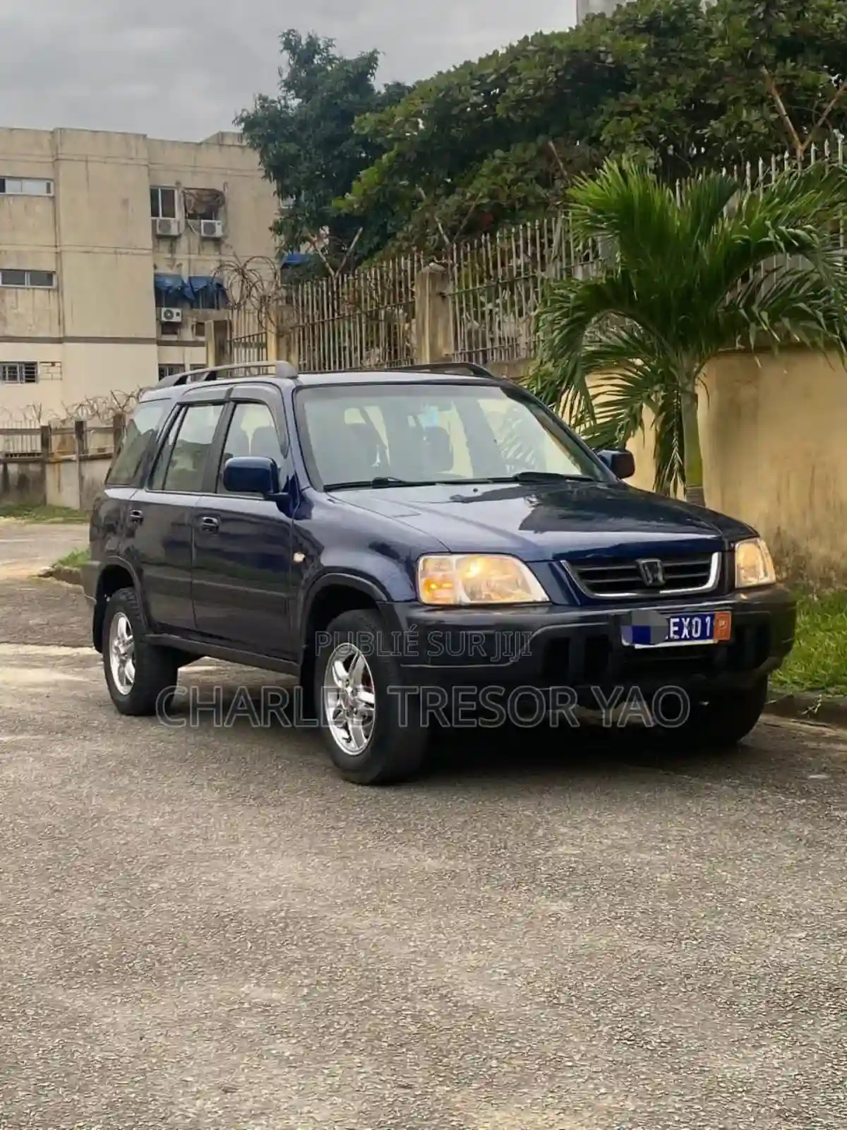 Honda Cr-v 2003 Blue - Vue 6