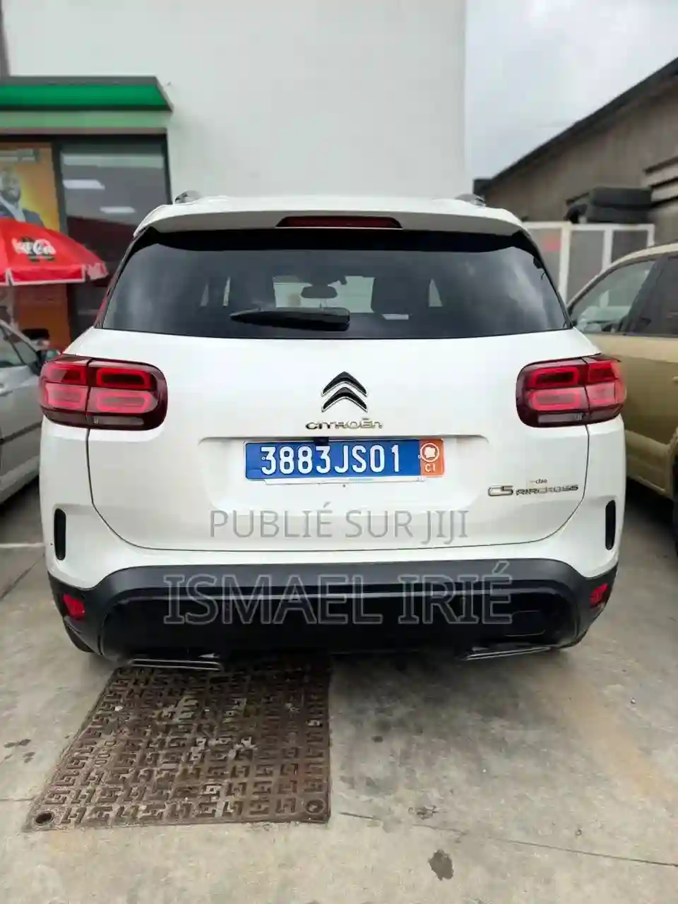 Citroen C5 2019 Blanc - Vue 3