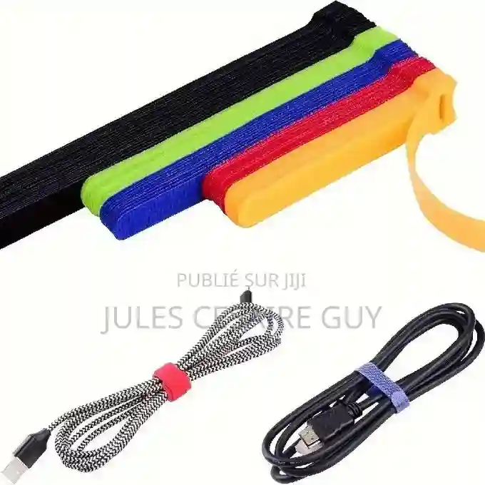 Attaches De Câble Réutilisables 40 PCS - Vue 2