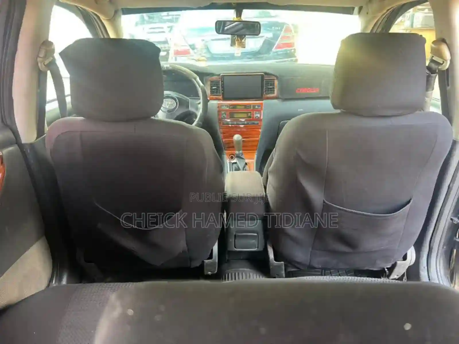 Toyota Corolla 2004 Noir Mat - Vue 6