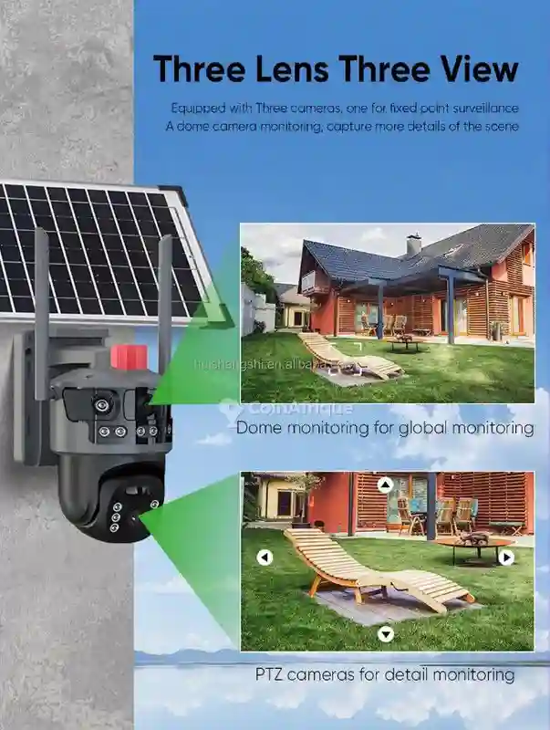 Caméra de Surveillance Intelligente et Autonome Calus Vc13 - Vue 1