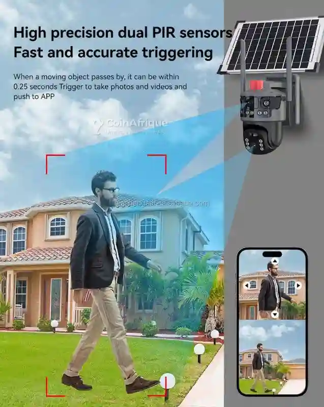 Caméra de Surveillance Intelligente et Autonome Calus Vc13 - Vue 4