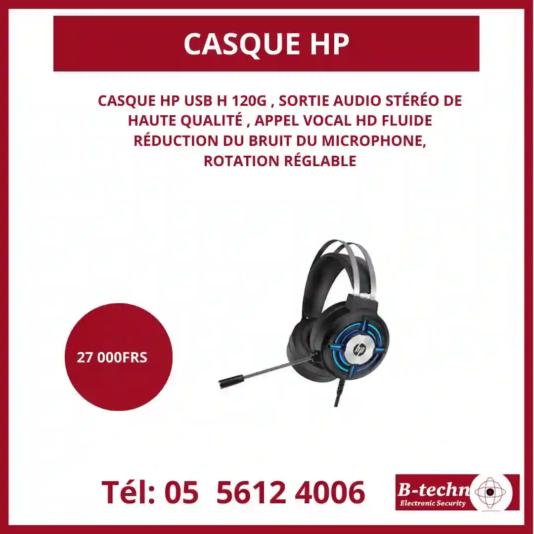 CASQUES HP ET LOGITECH DE HAUTE QUALITÉ A VENDRE - Vue 2