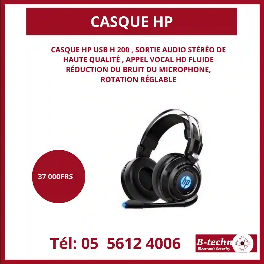 CASQUES HP ET LOGITECH DE HAUTE QUALITÉ A VENDRE - Vue 3