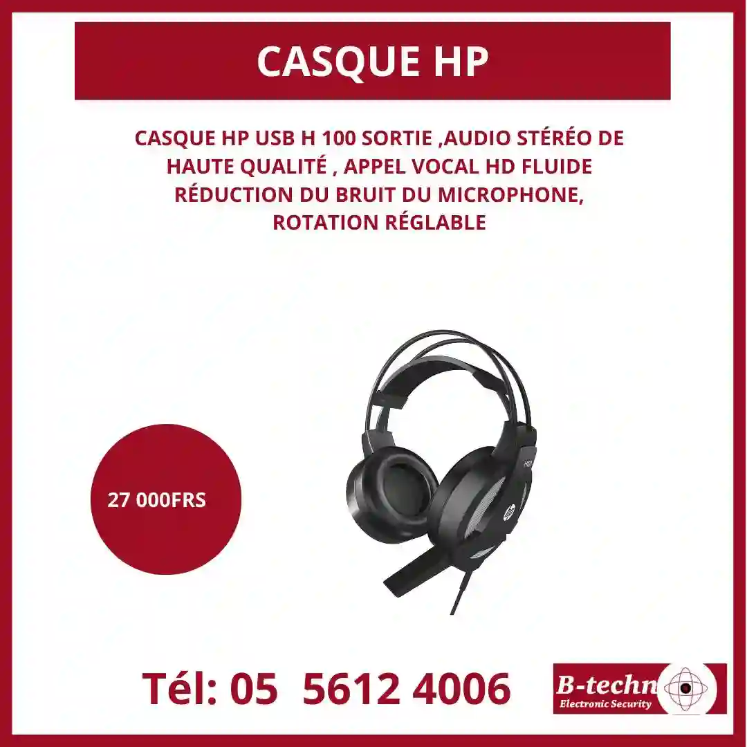 CASQUES HP ET LOGITECH DE HAUTE QUALITÉ A VENDRE - Vue 4
