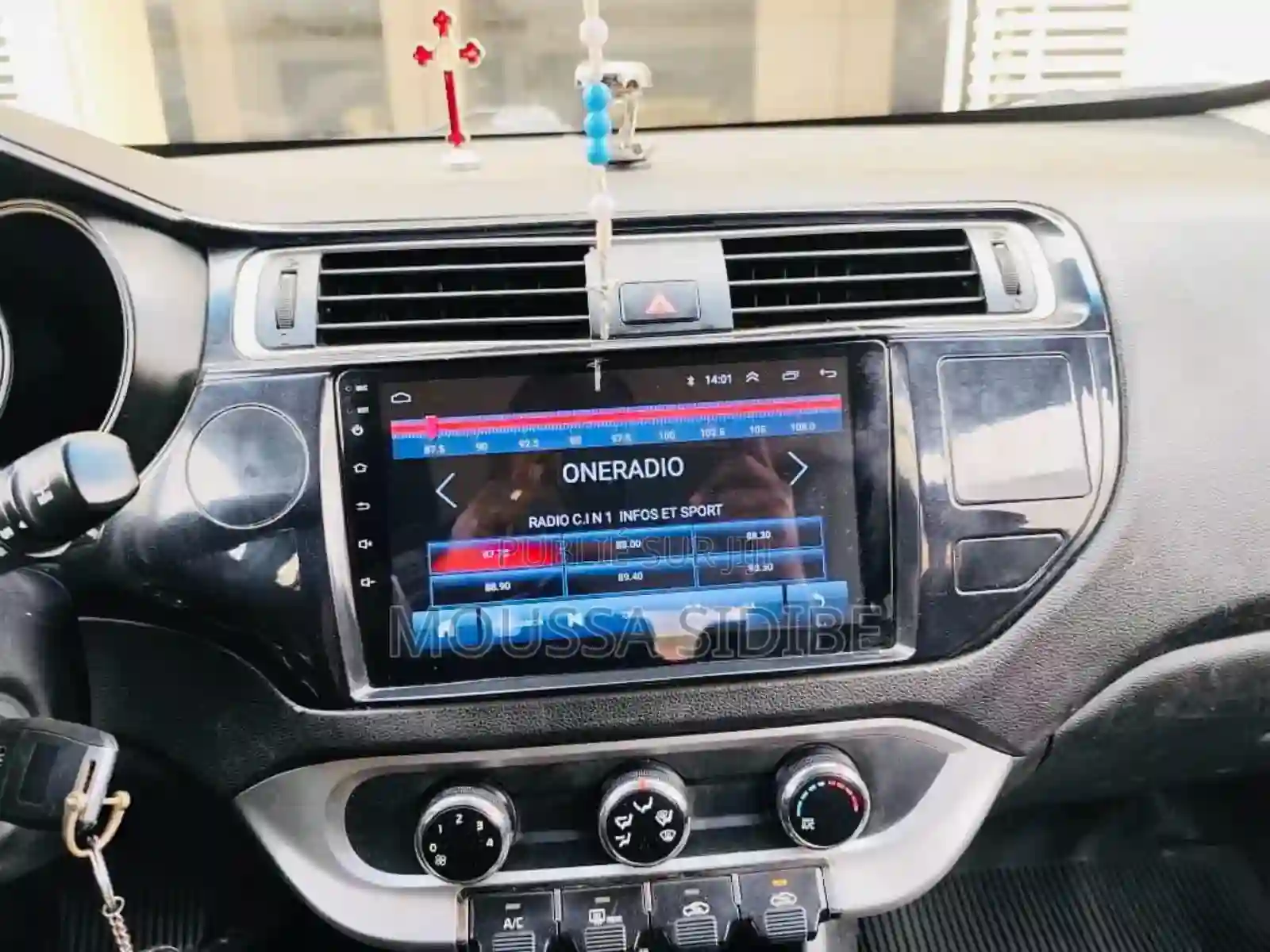 Kia Rio EX 4dr Sedan (16l 4cyl 6A) 2017 Rouge