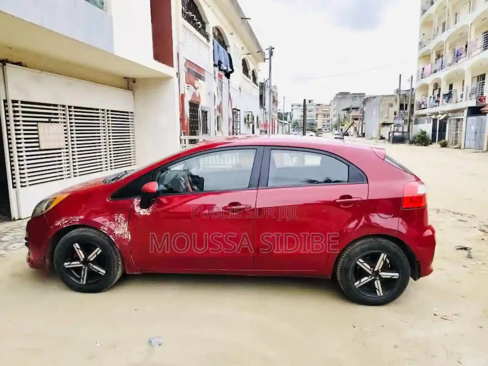 Kia Rio EX 4dr Sedan (16l 4cyl 6A) 2017 Rouge - Vue 1