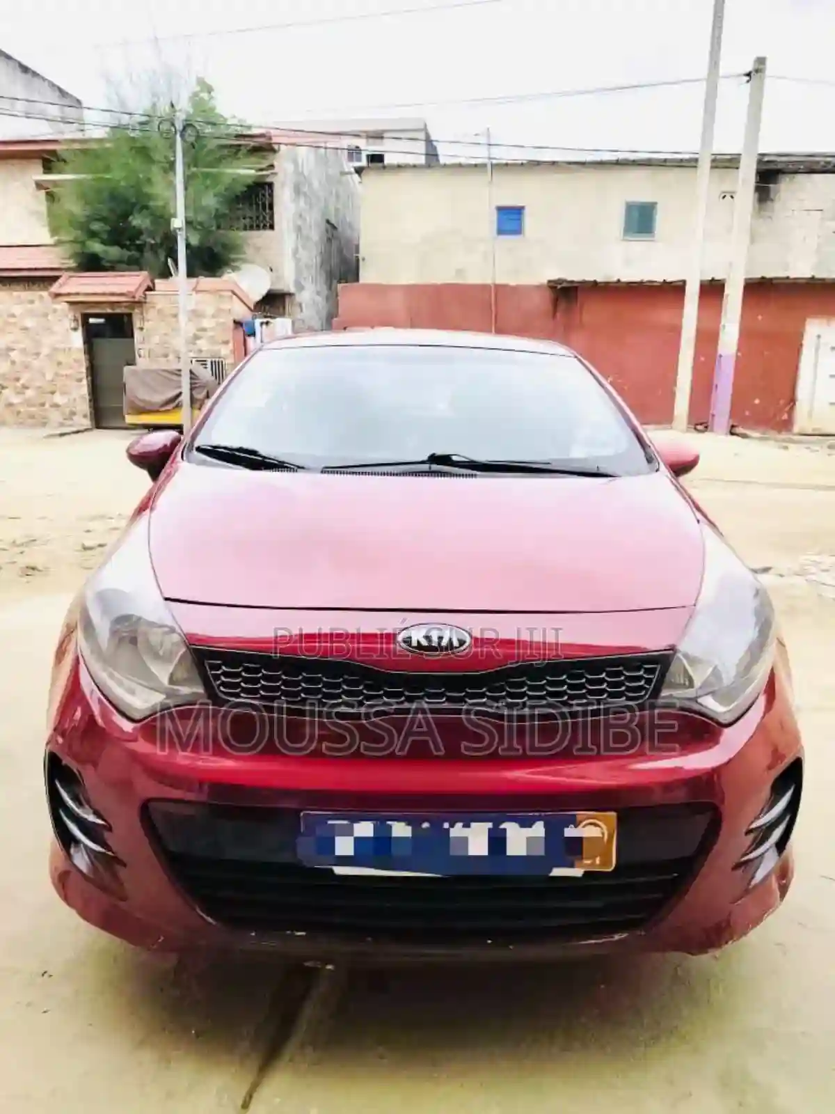 Kia Rio EX 4dr Sedan (16l 4cyl 6A) 2017 Rouge - Vue 5