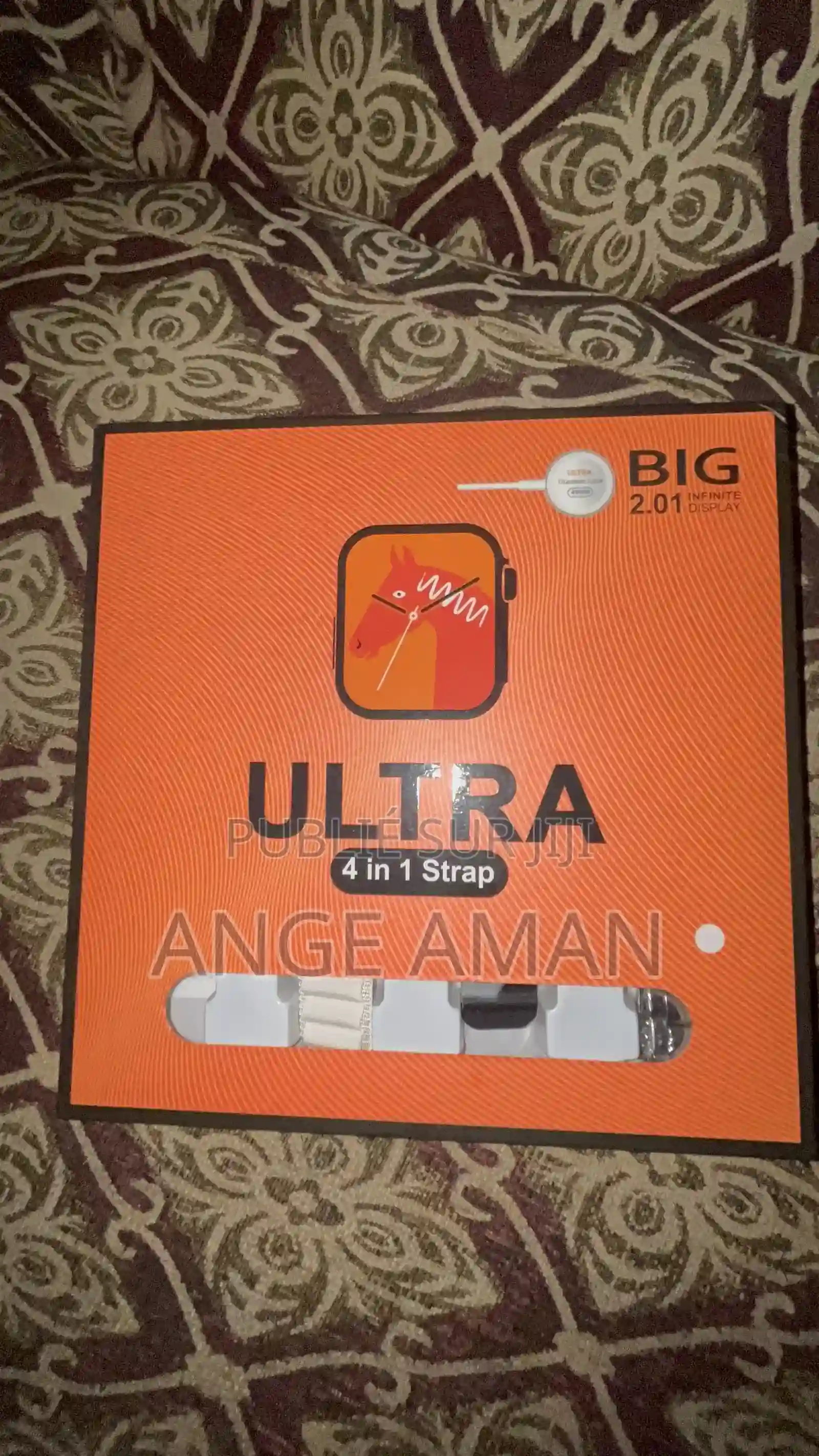 Smart Watch Ultra 2 + 4 Bracelets De Rechange – Montre Connectée