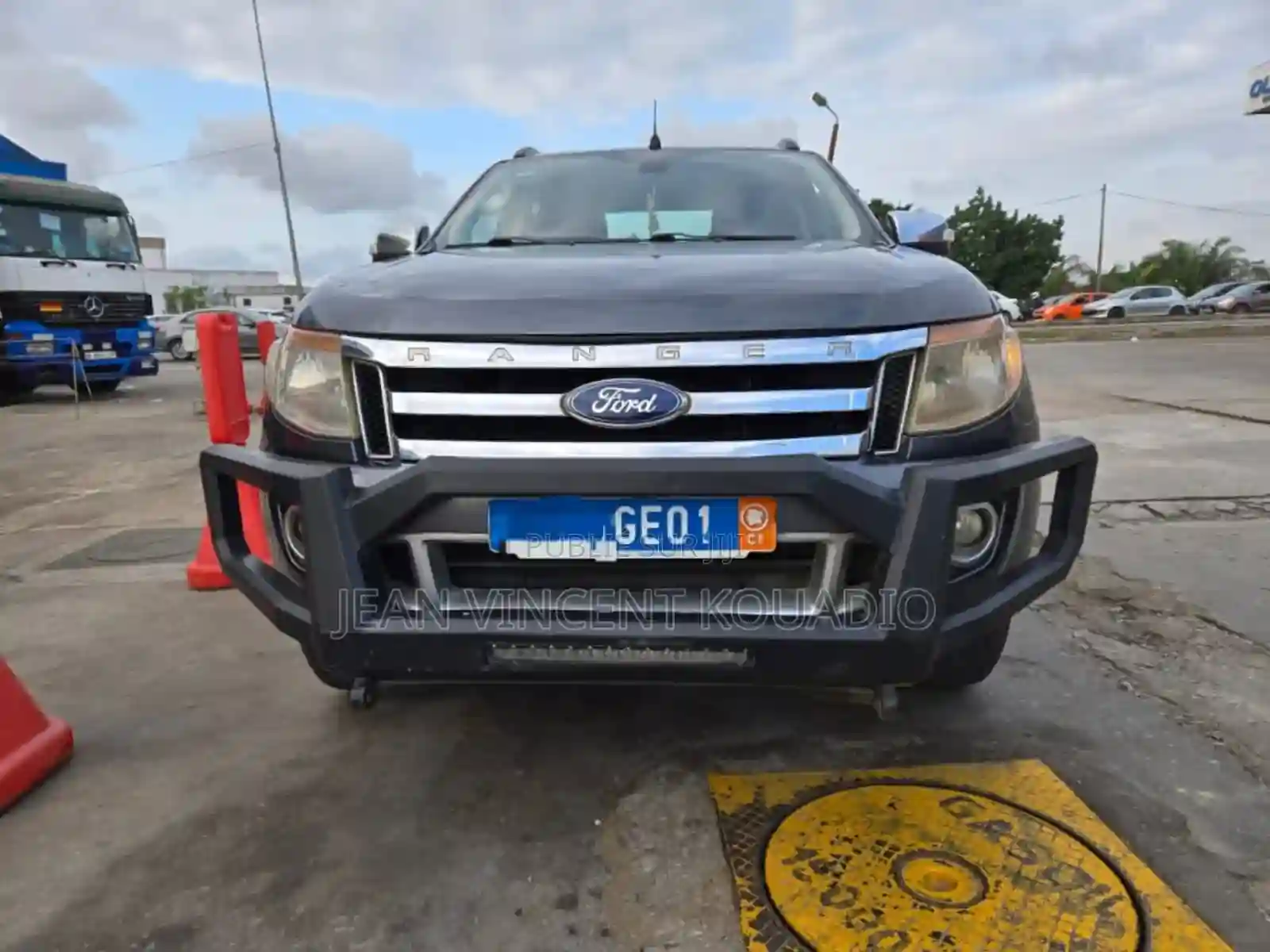 Ford Ranger Wildtrak 2013 Turquoise - Vue 2