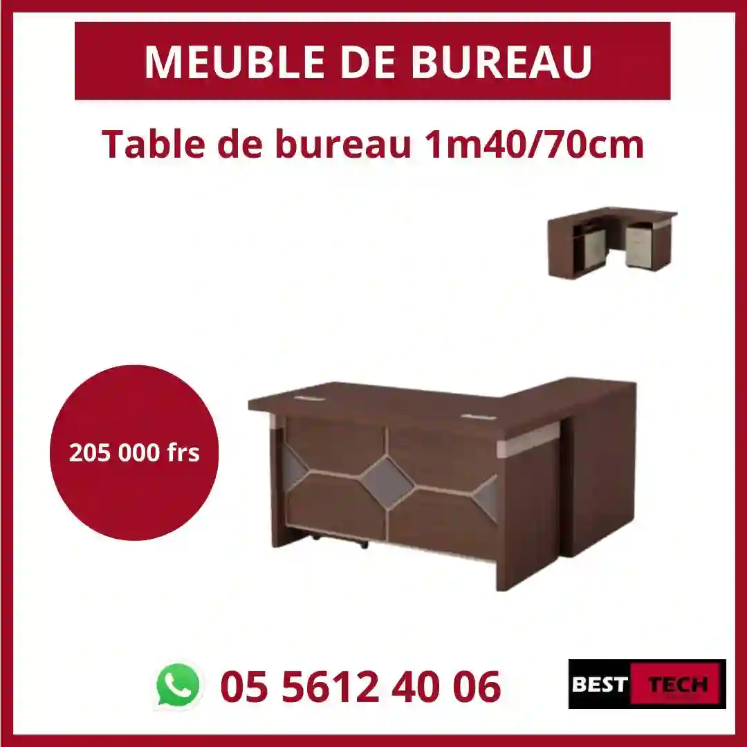 PROMOTION SUR NOS MEUBLE DE Bureau - Vue 2