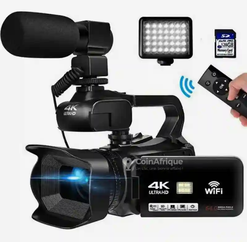 Caméra Professionnelle UHD 4K - Vue 1