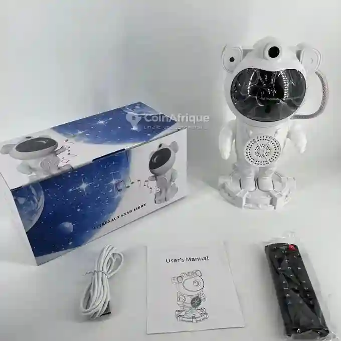 Astronaute Projecteur Galaxie - Vue 1