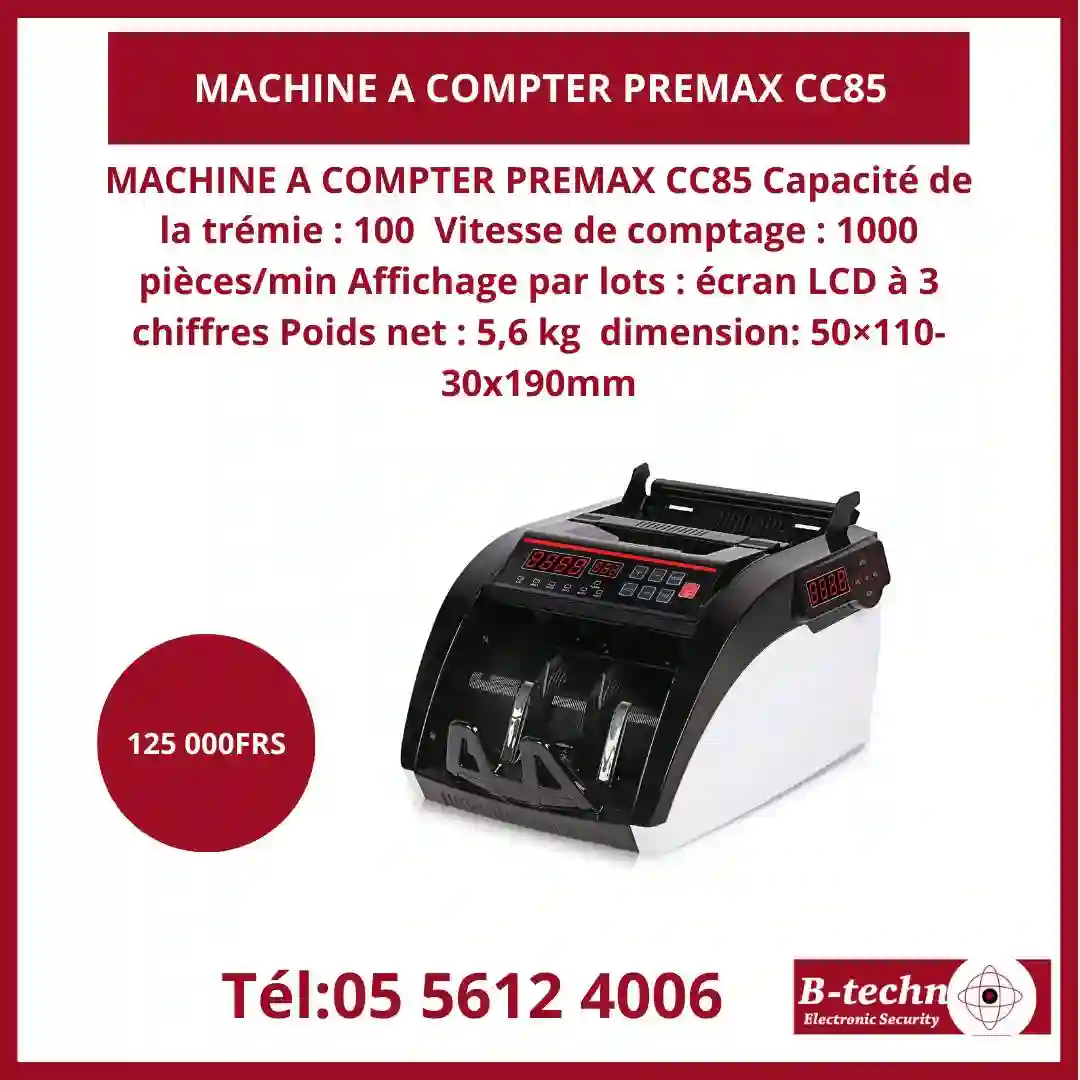 DES MACHINE COMPTEUSE D'ARGENT A VENDRE  - Vue 1