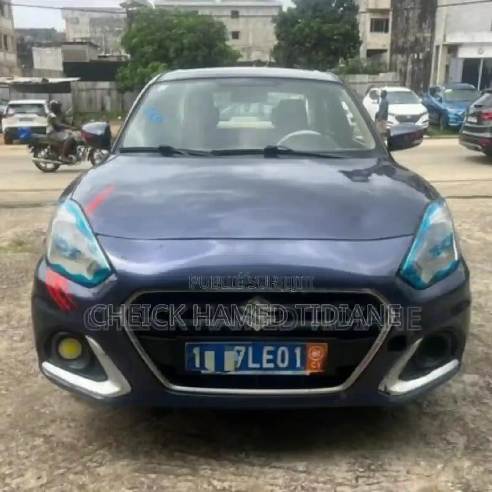 Suzuki Dzire 2022 Blue - Vue 3