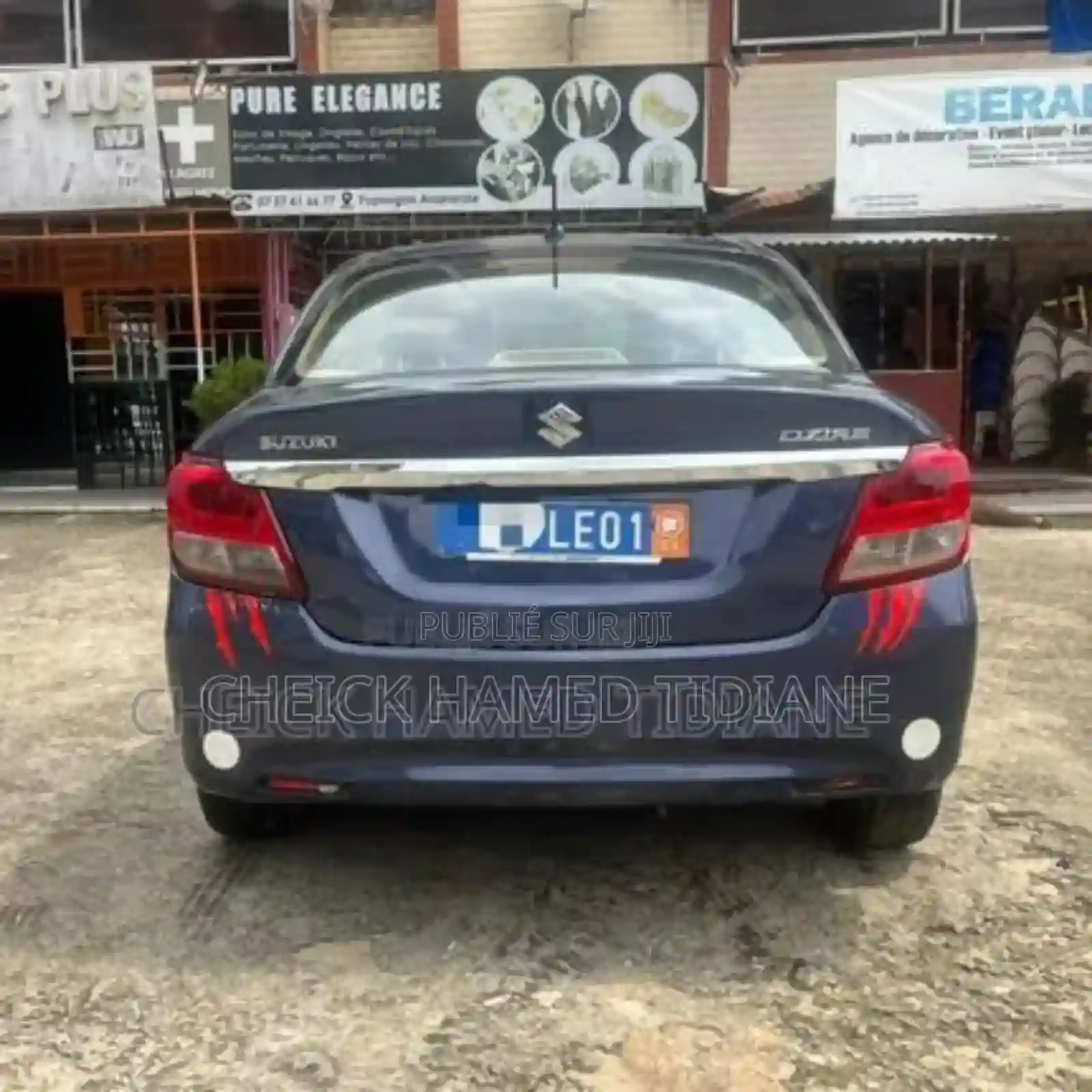 Suzuki Dzire 2022 Blue - Vue 4