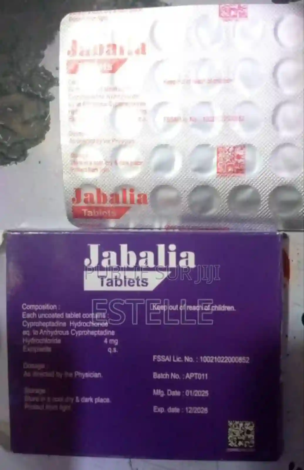 Comprimé Jabalia - Vue 1