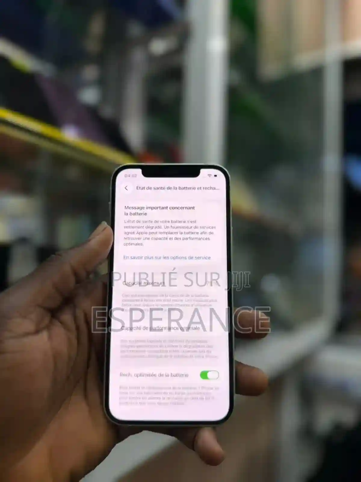 Apple Iphone 12 64 GB Vert - Vue 3