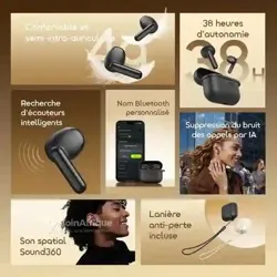 Oraimo Spacebuds air - Ecouteurs Bluetooth