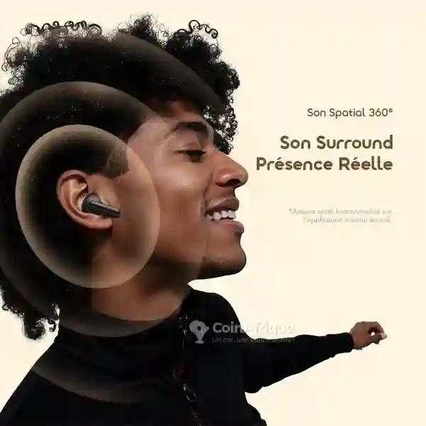 Oraimo Spacebuds air - Ecouteurs Bluetooth - Vue 3