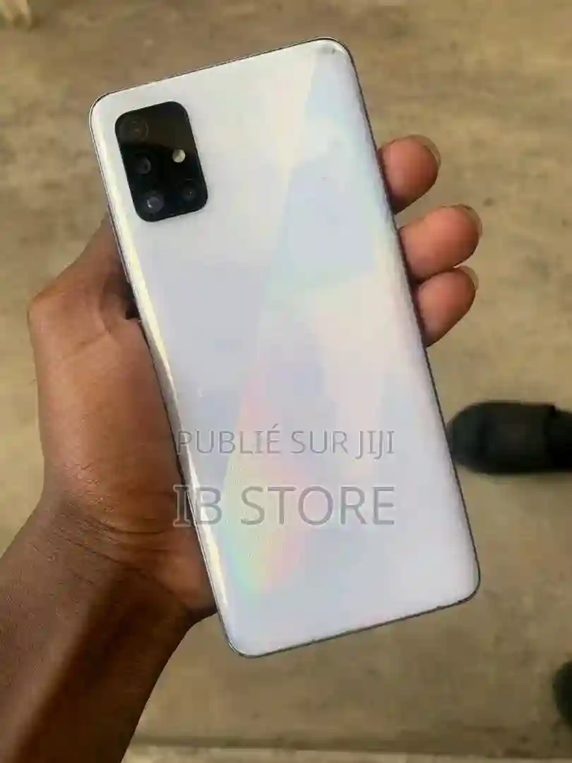 Samsung Galaxy A51 128 GB Blanc - Vue 1