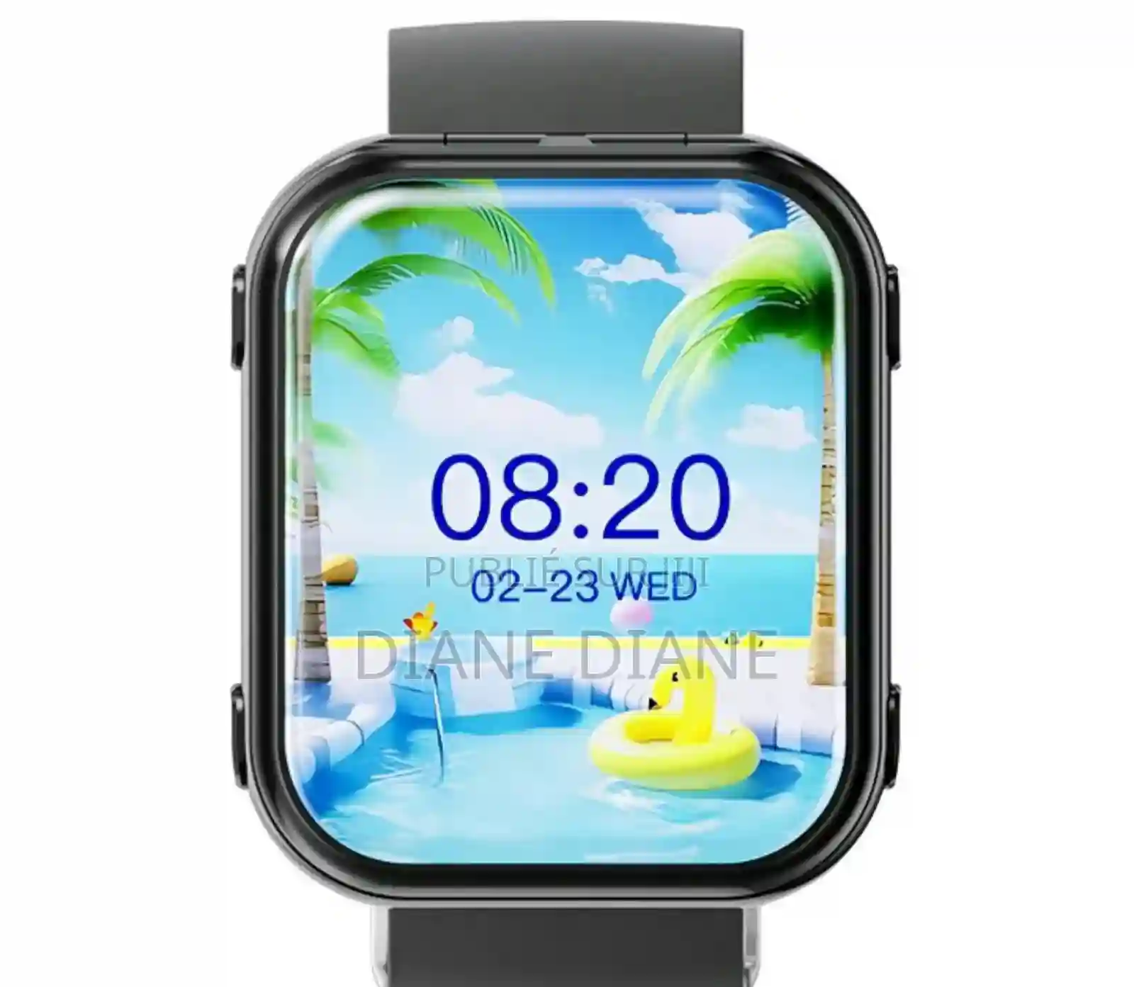 Montre Connectée D8 Avec Écouteurs Bluetooth Écran Tactile - Vue 2