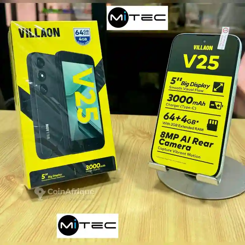 Villaon V25 - 4 GB - 64 GB - 8mpx - 3000mah - Android - 5 Pouces - Vue 1