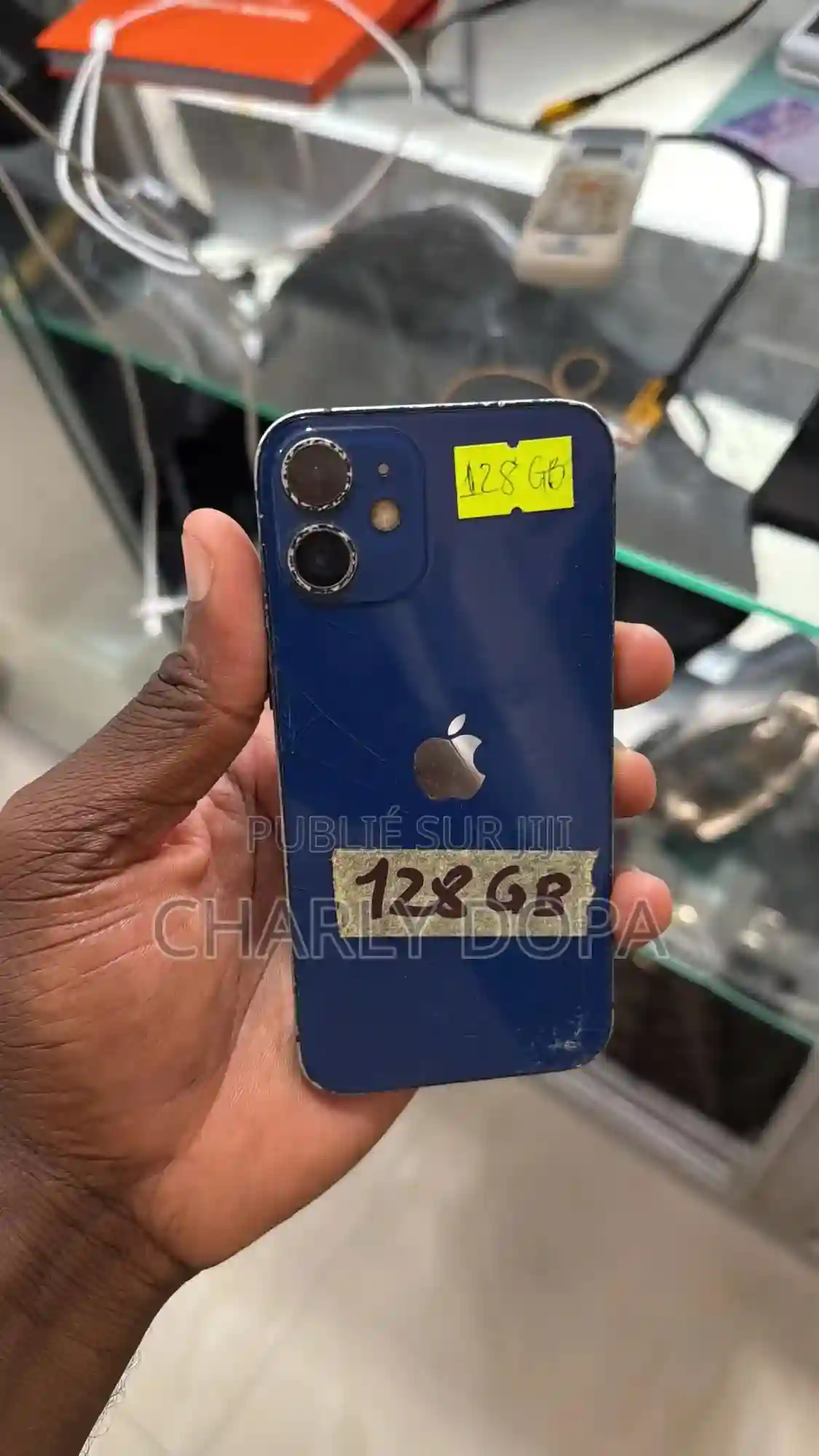 Apple Iphone 12 Mini 128 GB Bleu - Vue 1