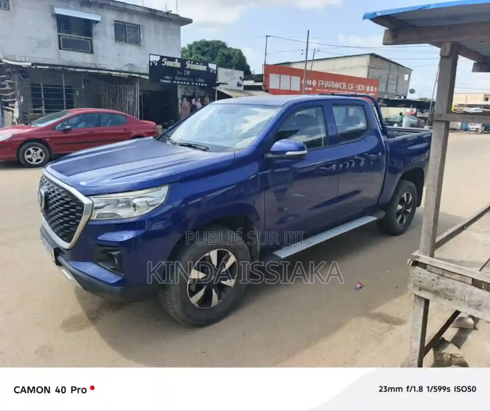 Changan Hunter Plus 20 Petrol 4x4 2022 Blue - Vue 1