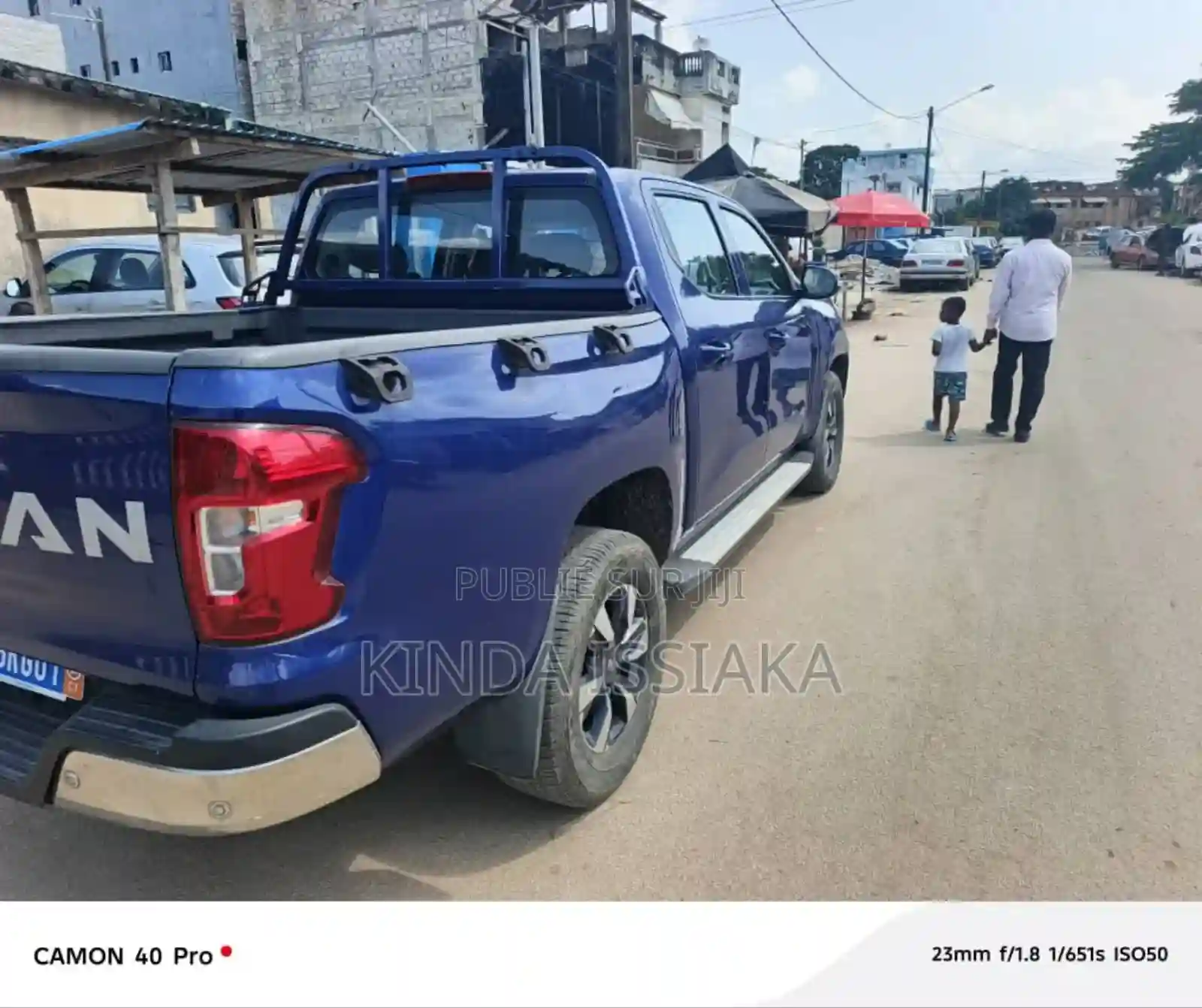 Changan Hunter Plus 20 Petrol 4x4 2022 Blue - Vue 4