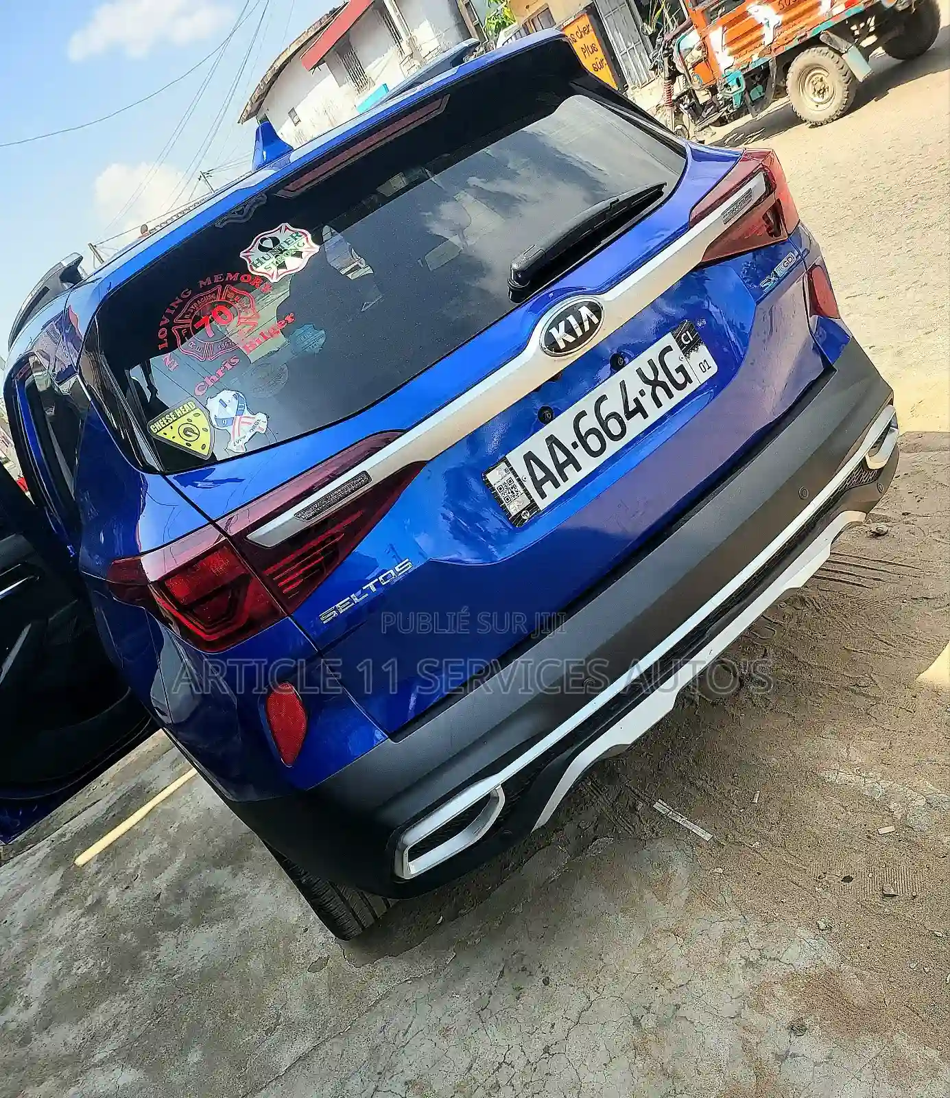 Kia Seltos 16 T-gdi 4WD 2021 Blue