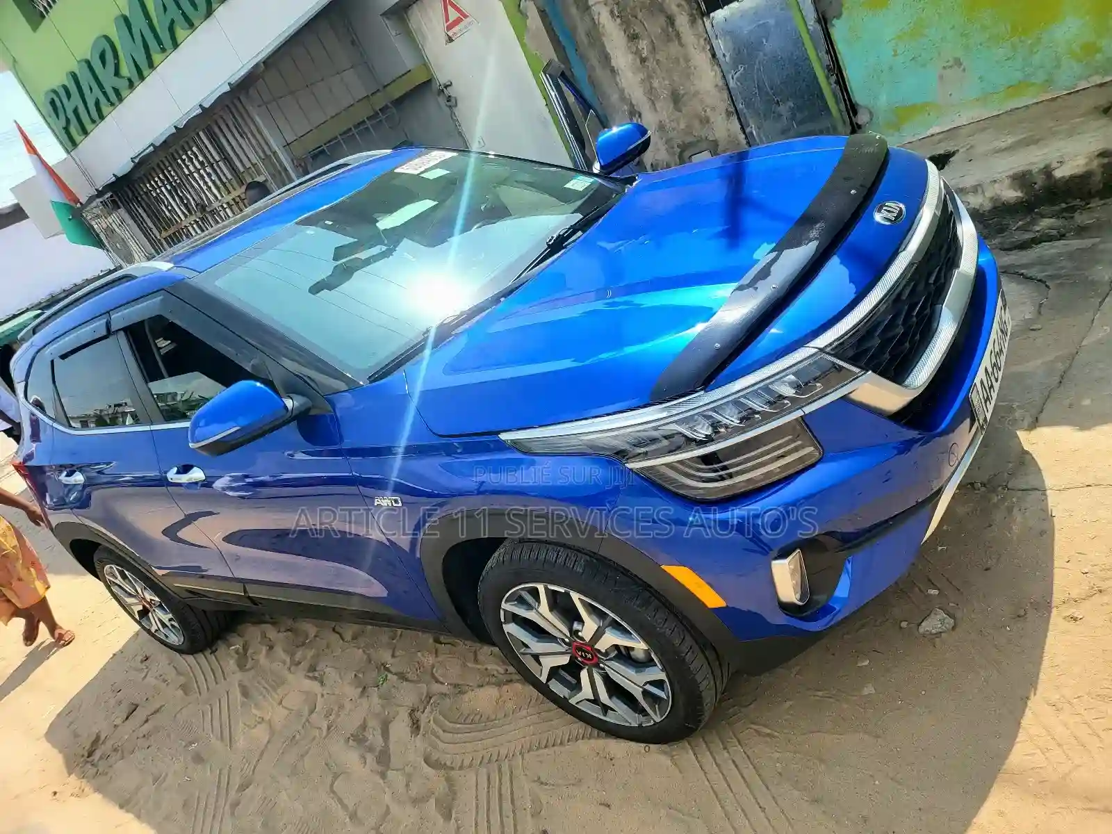 Kia Seltos 16 T-gdi 4WD 2021 Blue - Vue 10