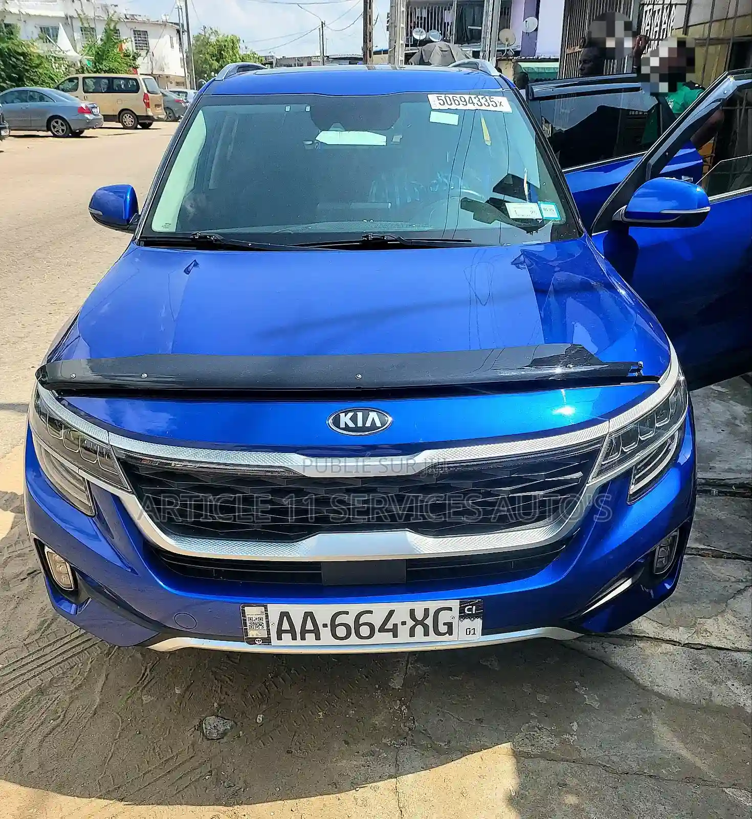 Kia Seltos 16 T-gdi 4WD 2021 Blue - Vue 11