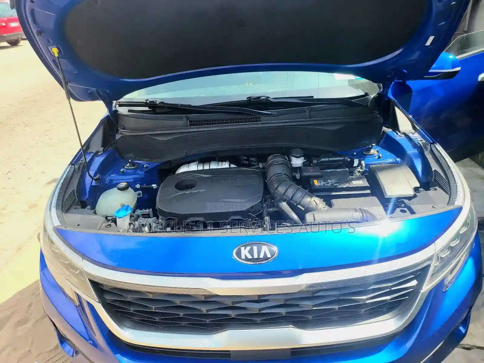 Kia Seltos 16 T-gdi 4WD 2021 Blue - Vue 2