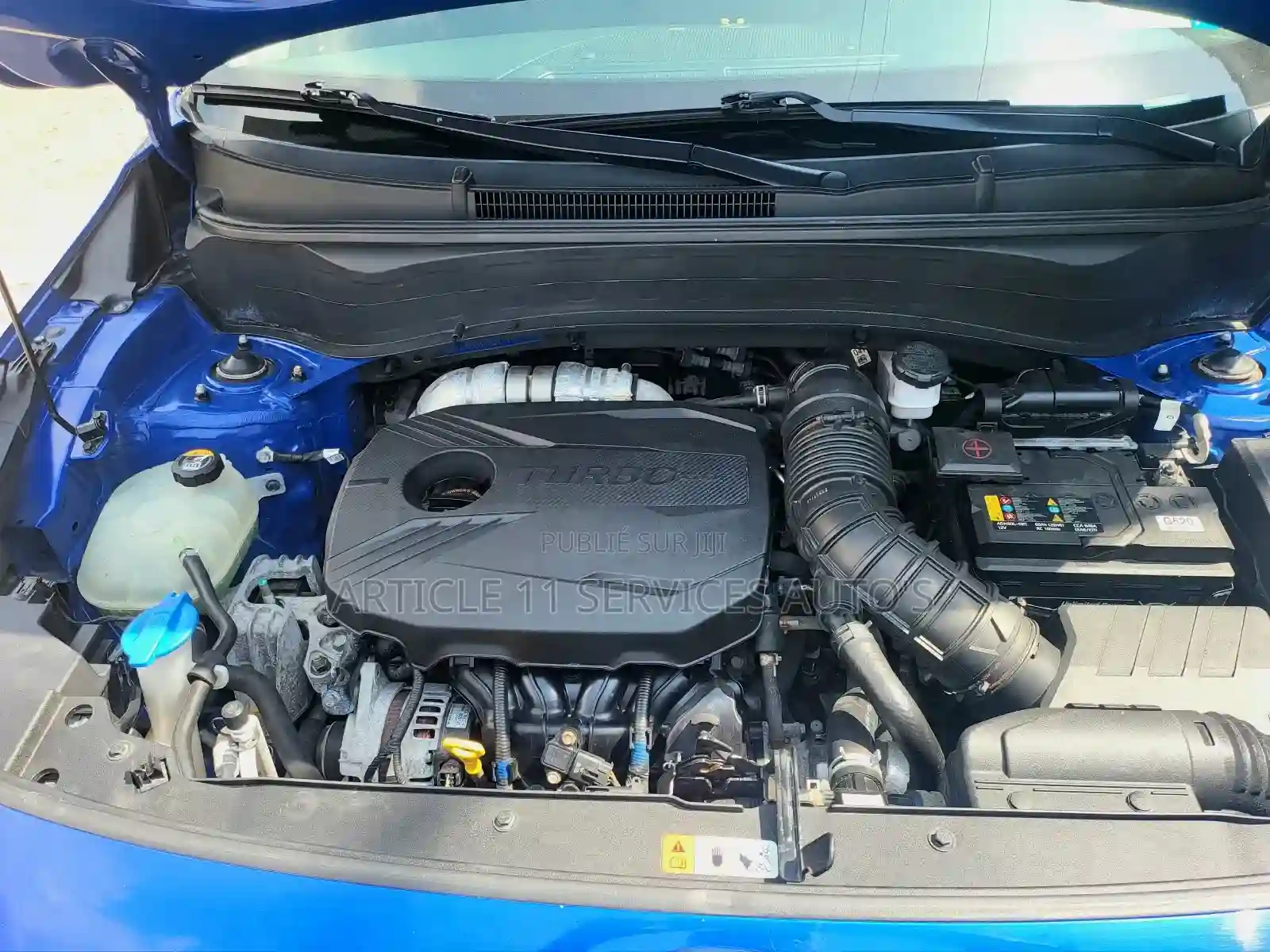 Kia Seltos 16 T-gdi 4WD 2021 Blue - Vue 5