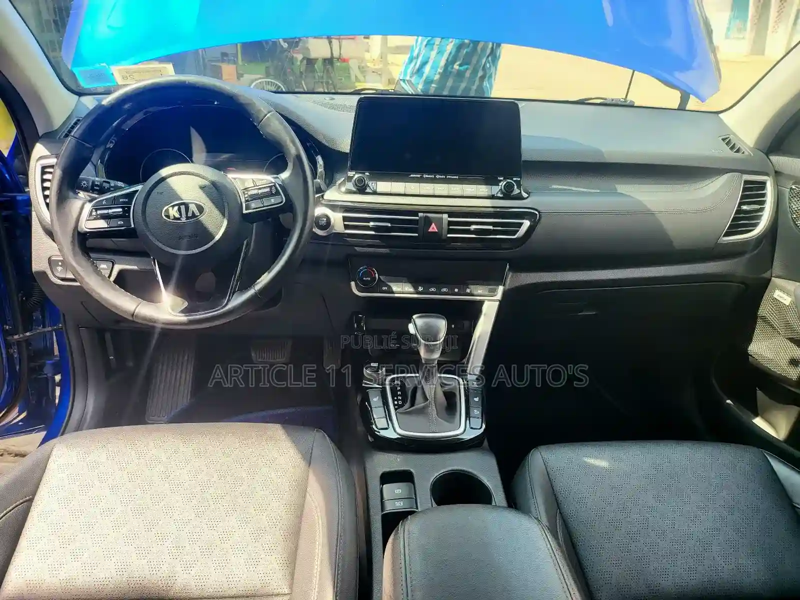 Kia Seltos 16 T-gdi 4WD 2021 Blue - Vue 7