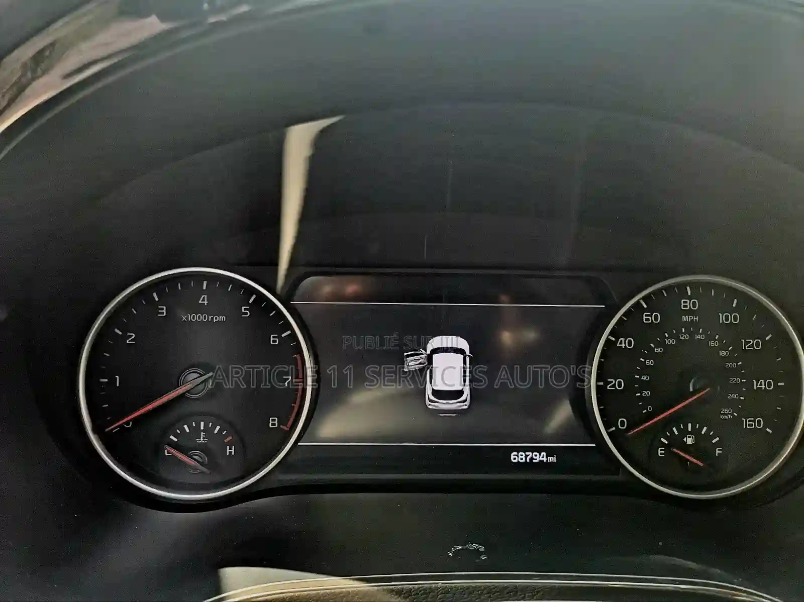 Kia Seltos 16 T-gdi 4WD 2021 Blue - Vue 8