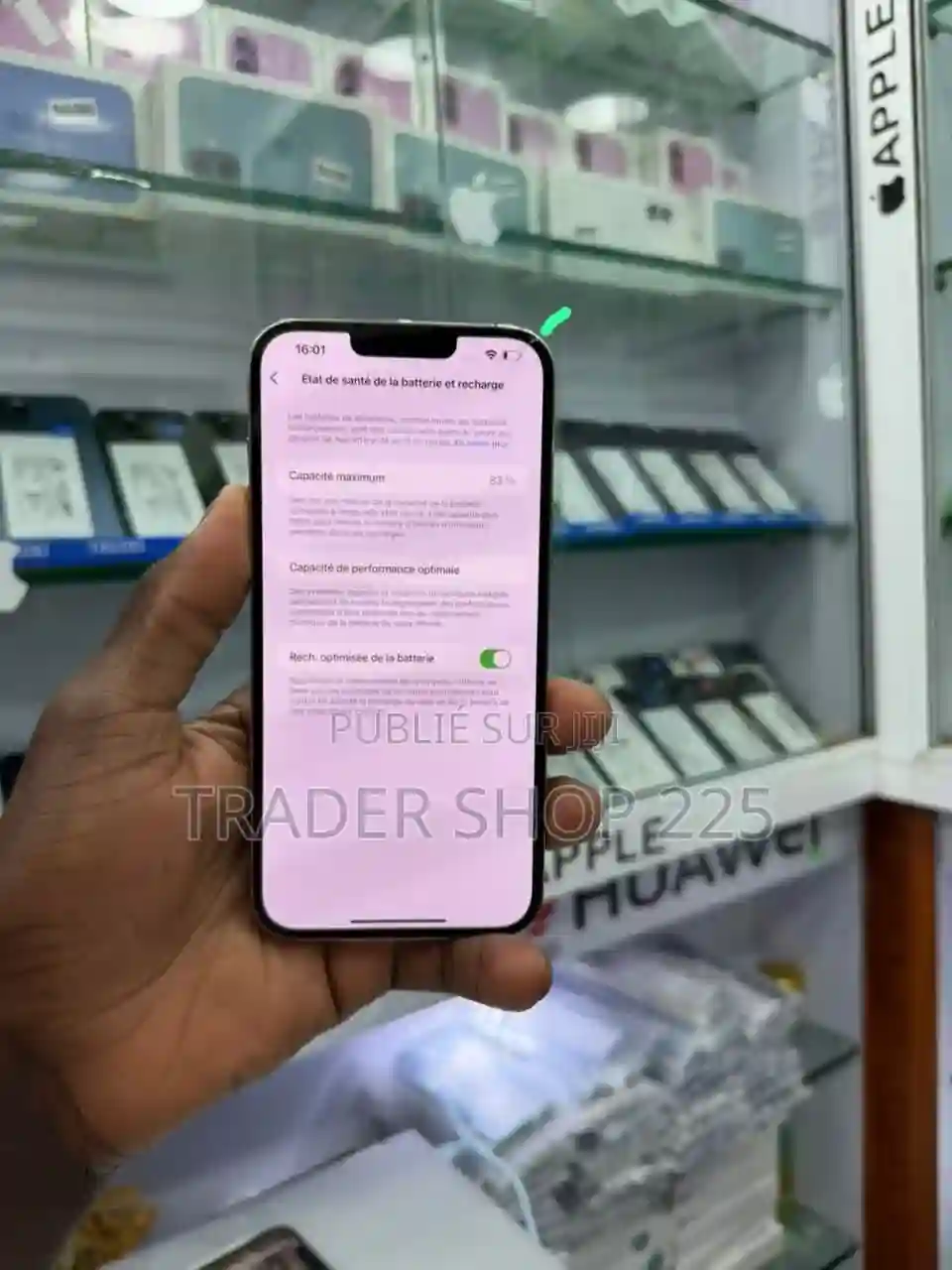 Apple Iphone 13 Pro Max 128 GB Argenté - Vue 2