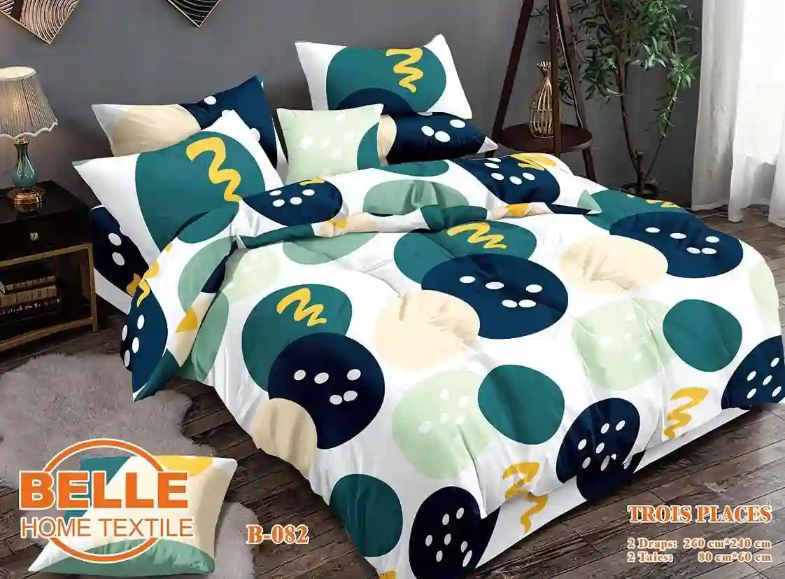 DRAPS DE 3 PLACES DE QUALITÉ SUPÉRIEURE - Vue 1