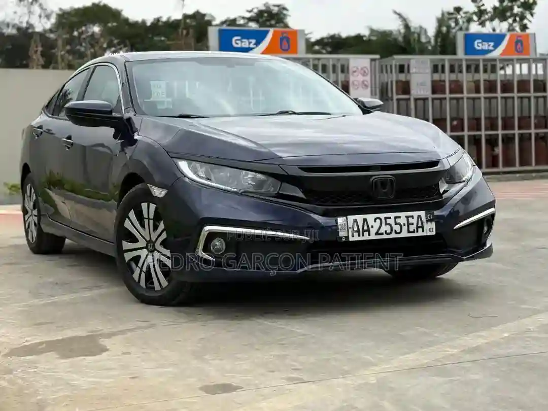 Honda Civic 2018 Noir Mat - Vue 2