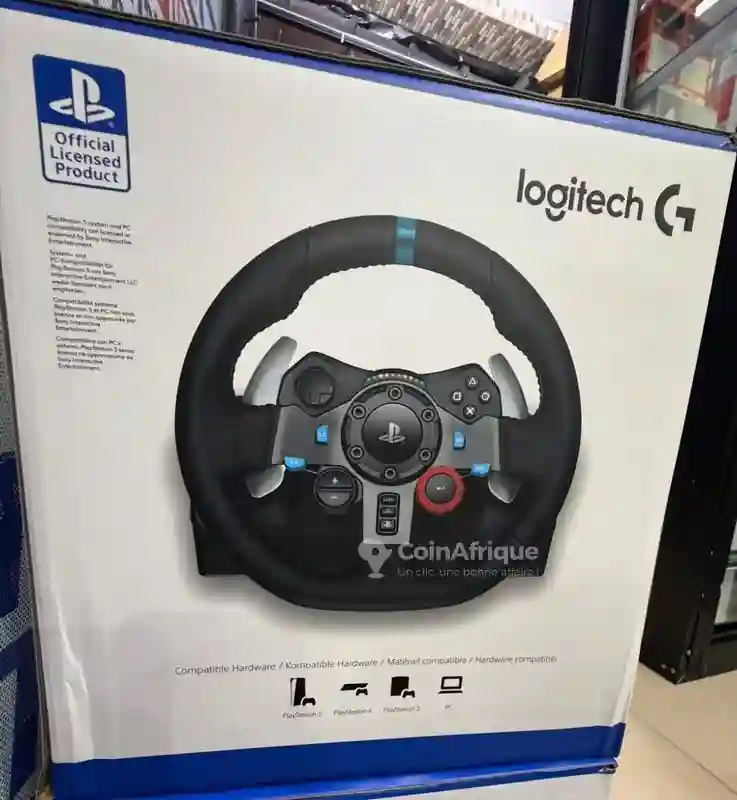 Simulateur de Course Volant Logitech g29 - Vue 2