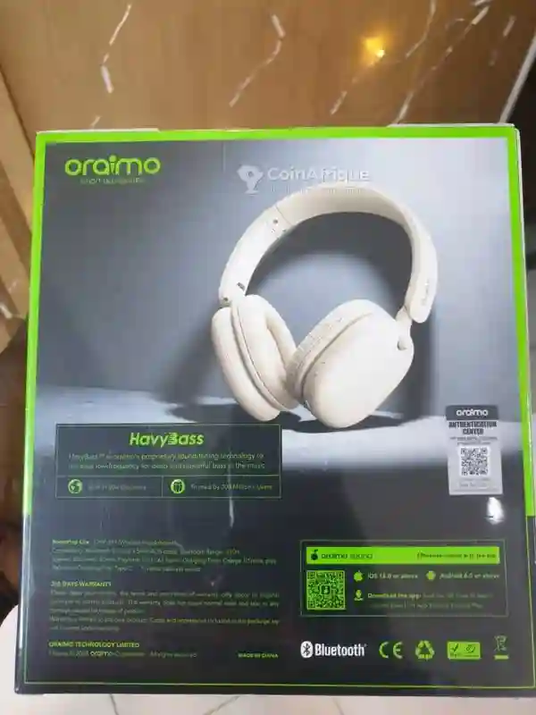 Casque Oraimo - Vue 1