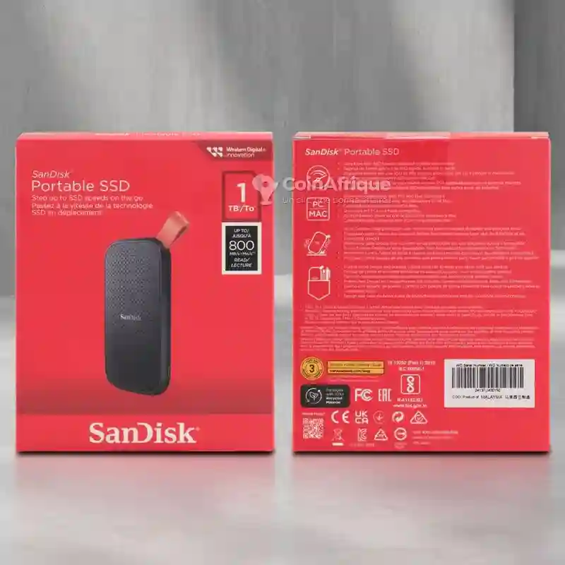 Disque dur Externe sud Sandisk 1tb - Vue 2
