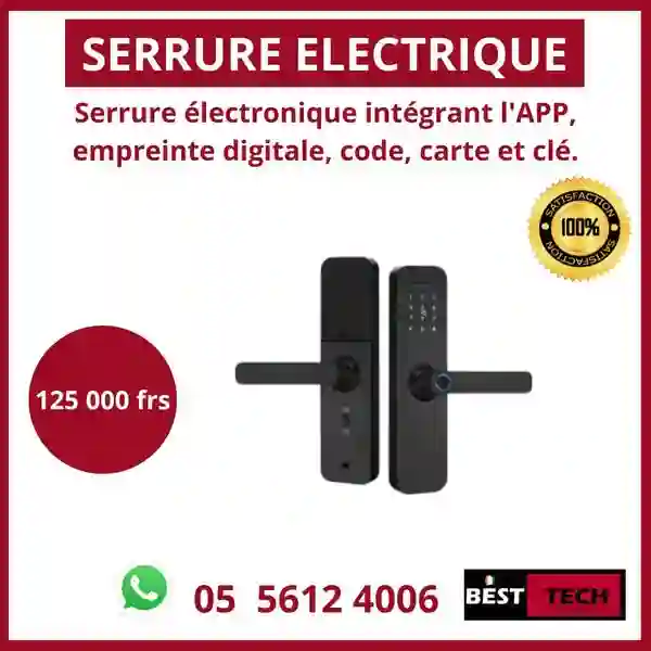 SÉCURISEZ VOTRE DOMICILE AVEC NOS SERRURES ÉLECTRONIQUES DE POINTE À ABIDJAN  - Vue 3