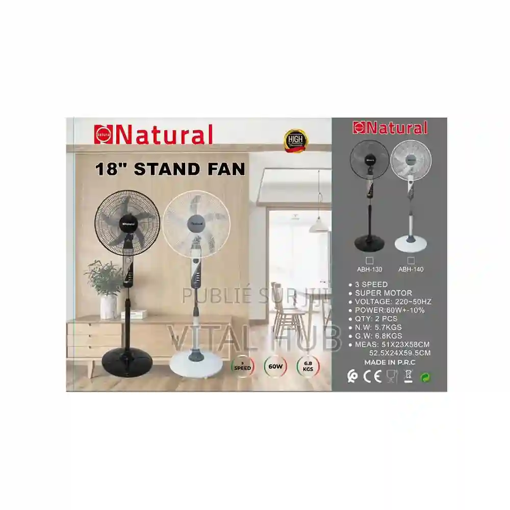 Ventilateur Sur Pied - Vue 3