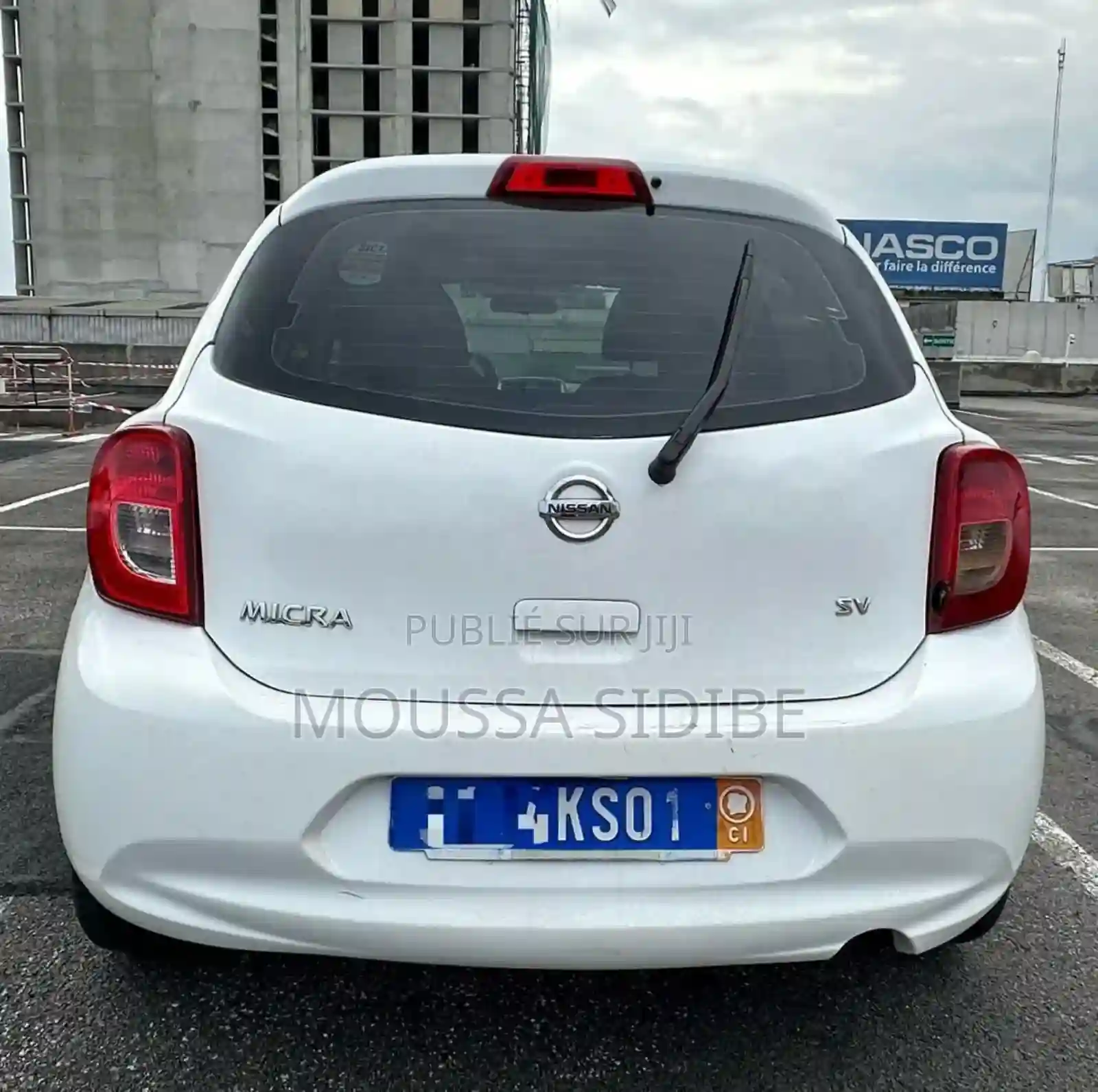 Nissan Micra 2016 Blanc - Vue 5