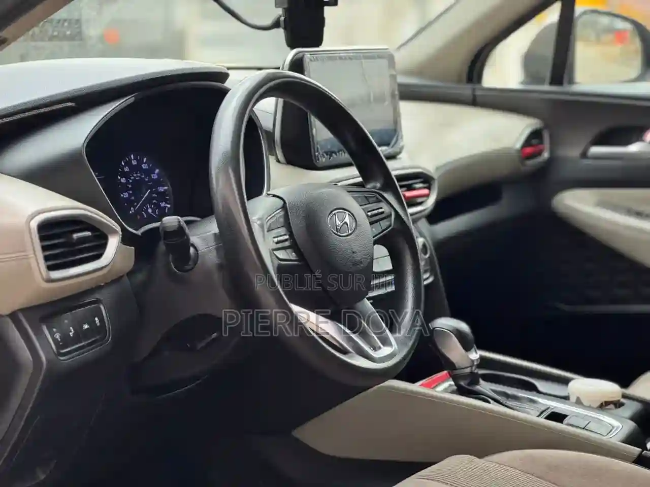 Hyundai Santa Fe Limited 20T AWD 2020 Beige - Vue 4