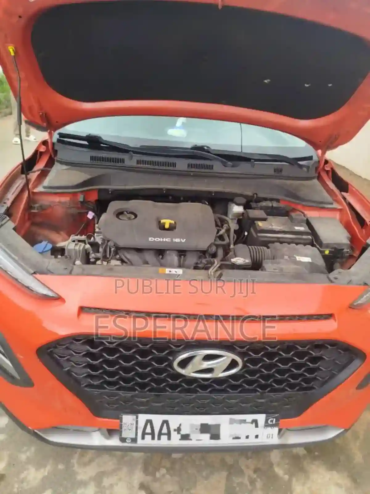 Hyundai Kona 2021 Rouge - Vue 4